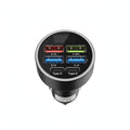 6-in-1 Fast Car Charger with Voltage Display