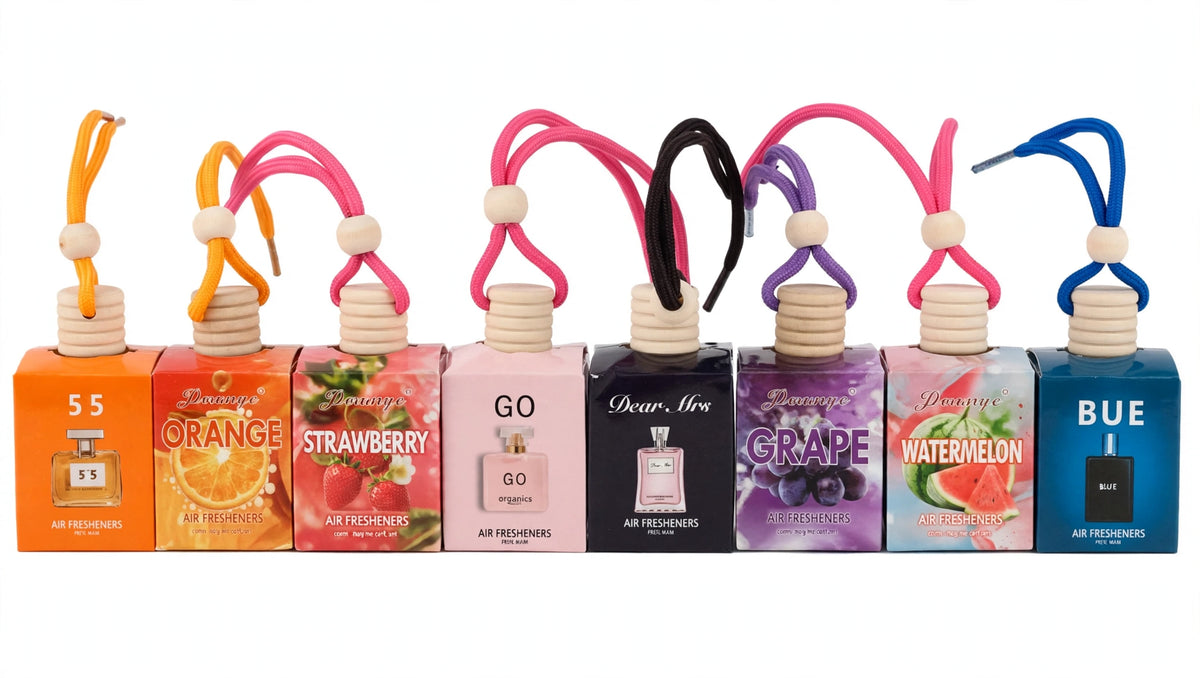 Car Air Freshener Bottle 8 in a Pack