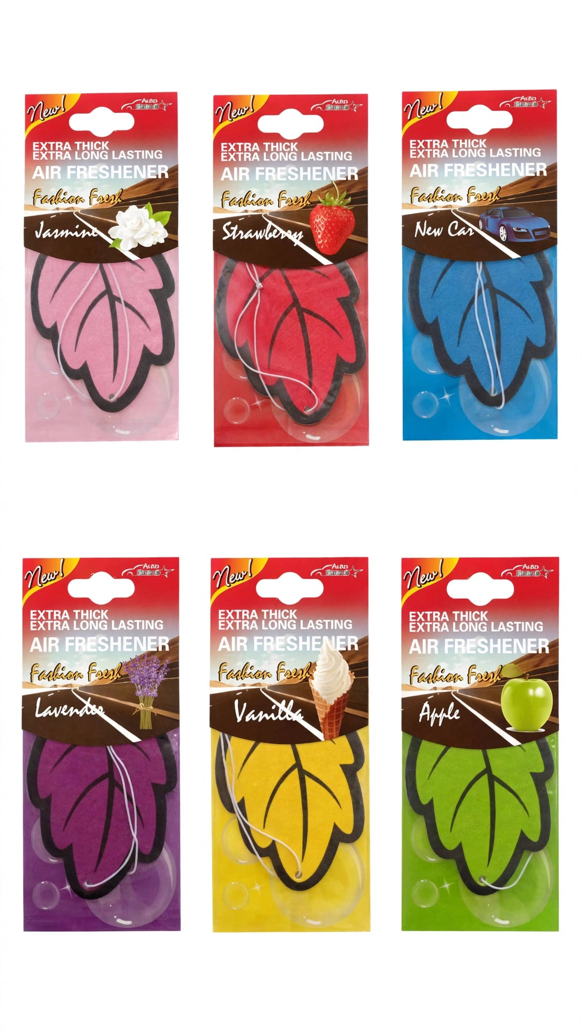 Leaf Air Freshener 6 in a Pack